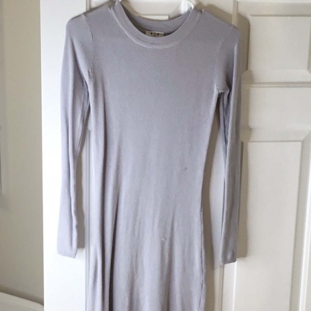 Maxi sweater dress